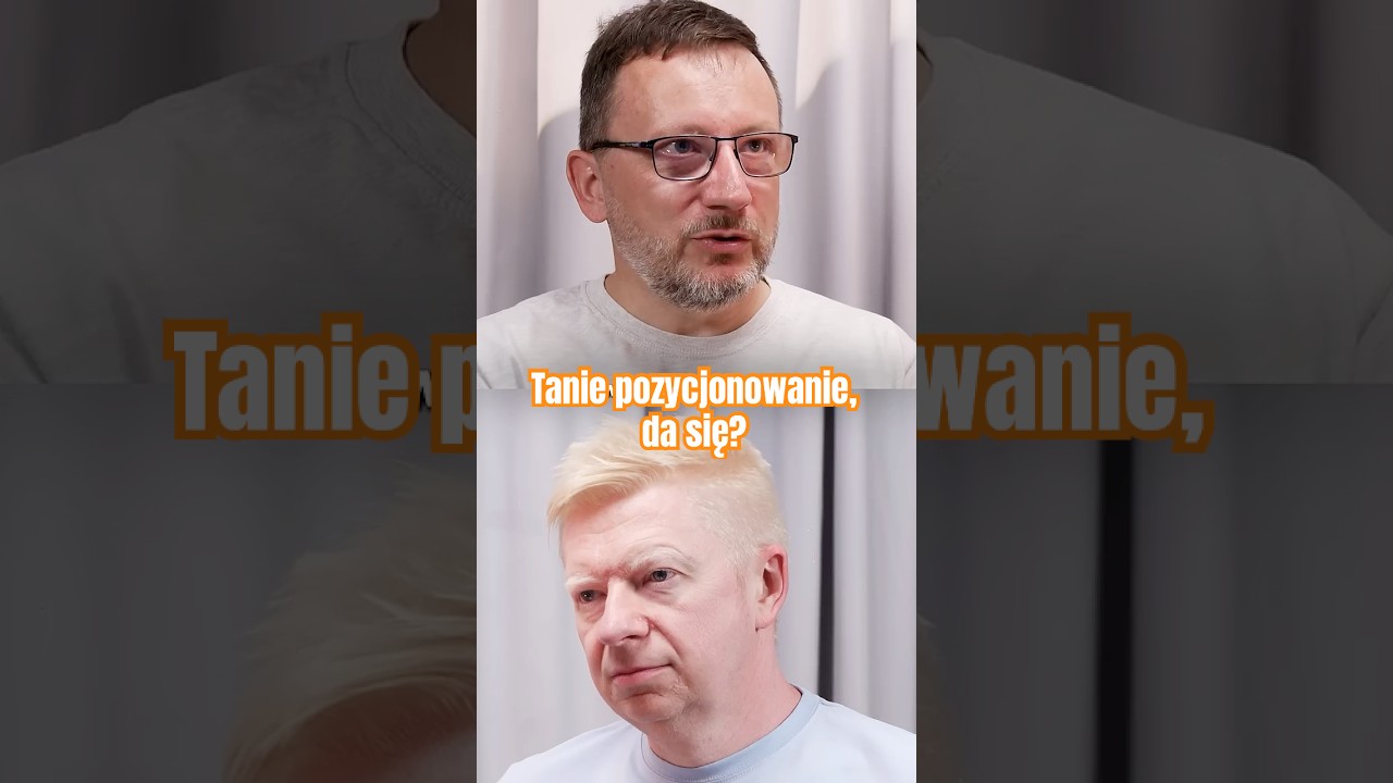 🟧 Tanie pozycjonowanie, da się?