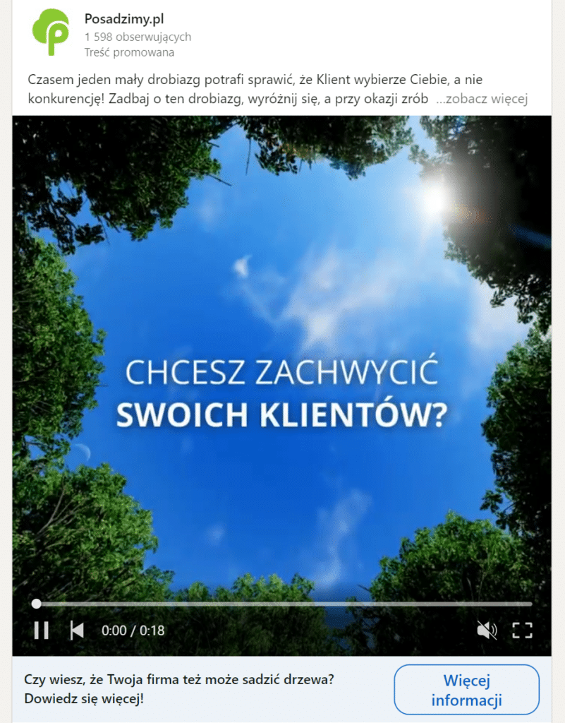 reklama wideo linkedin