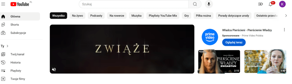 to też reklama utworzona w systemie Google Ads