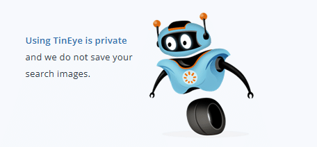 Prywatność TinEye.
