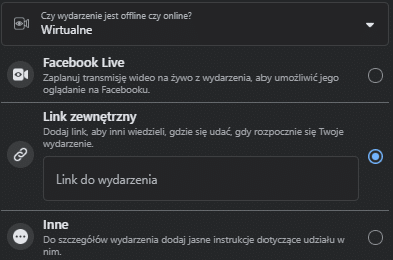 wydarzenie wirtualne