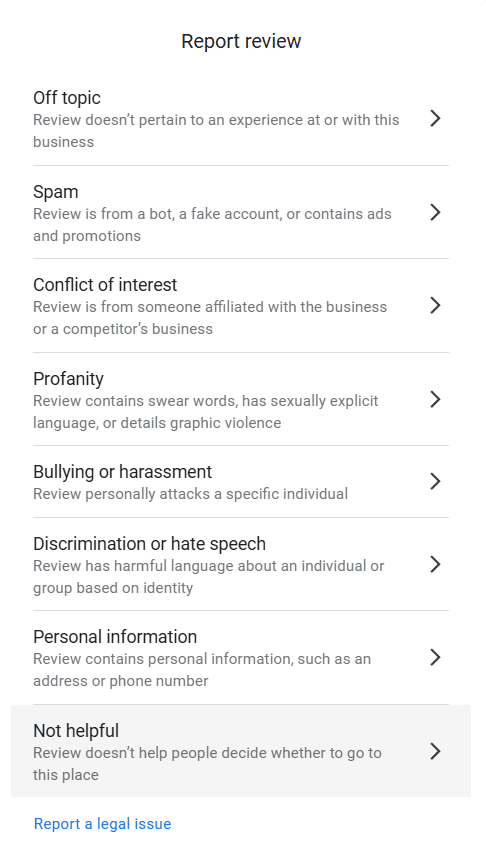 Powód zgłoszenia opinii.