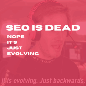 seo is dead nope its just evolving meme