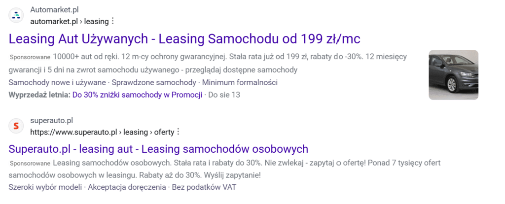 reklamy w wyszukiwarce Bing
