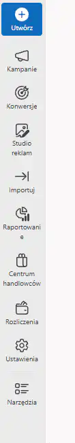 przejście do tworzenia kampanii