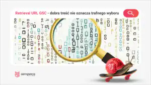 Strona może mieć dobrą treść, ale retrieval wybierze inny URL. Badanie na danych GSC